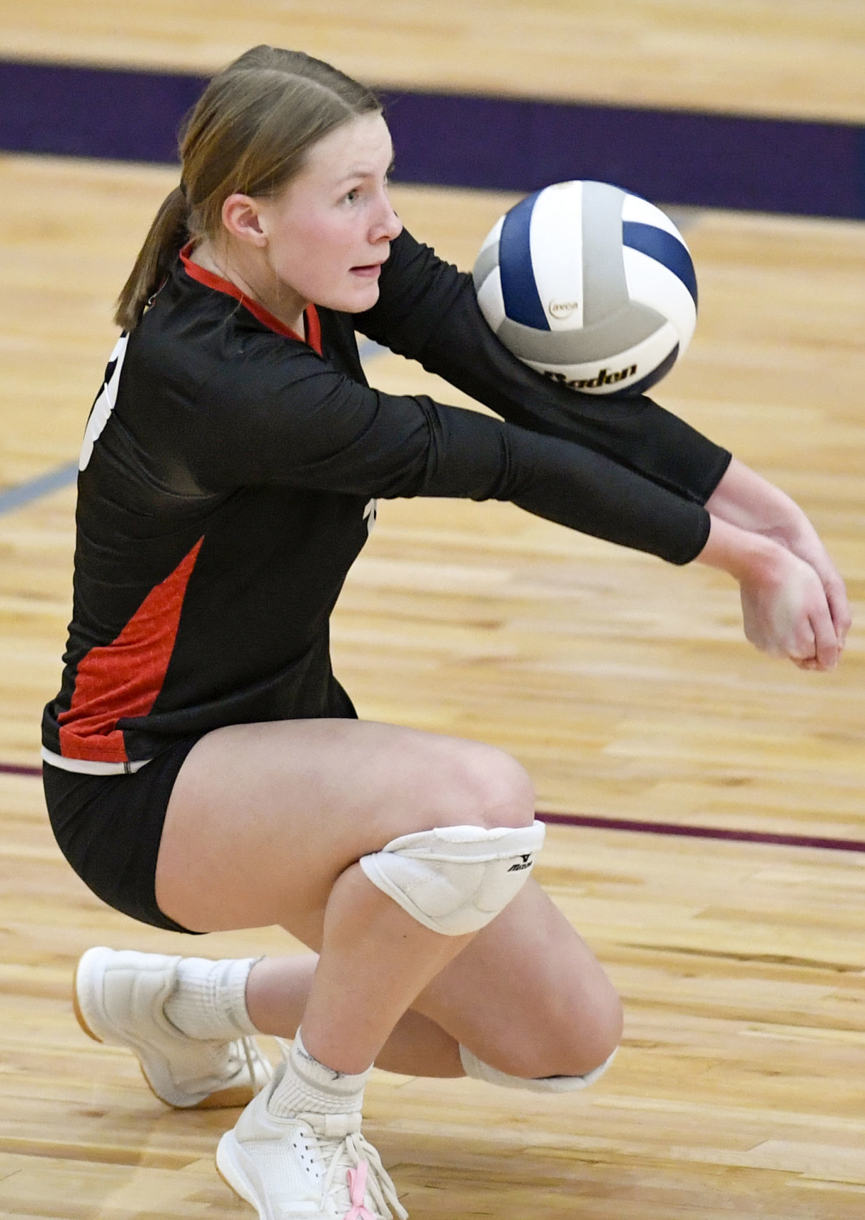 State volleyball, Lincoln Lutheran vs. Chadron, 11.07